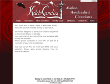 Tablet Screenshot of ketchicandies.com